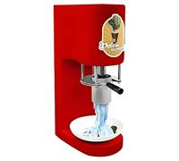 Ice Cream Spaghetti Press Machine, Stainless Steel with 4 Molds | Commercial Stainless Steel Ice Cream Spaghetti Maker with 4 Shape Molds for Dessert Shops