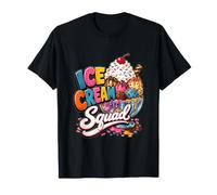 Ice Cream Squad T-Shirt with Multi Scoop Ice Cream Sundae T-Shirt