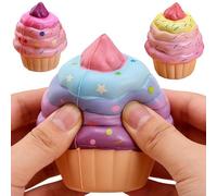 Ice Cream Squeezing Toy | Cute Soft Ice Cream Realistic Party Favors,Fidget Squeeze Food,for Adults Family Friends Youth Teens Offices Work Classroom Study Waiting Rooms Calm-Down