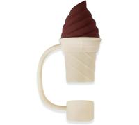 Ice Cream Straw Cover for Stanley 40&30 Oz Cup, 10mm Silicone Straw Covers Cap for Stanley Cup Accessories, Cute Straw Topper for Tumblers, Straw Cap Stopper for Reusable Straws Tip Lids