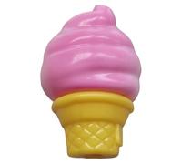 Ice cream Stress Relief Ball - Novelty Squeeze Sensory Fidget Toy for Anxiety Physio Therapy - Gift for Boy Girl Birthday Present for Adults Men Women - Christmas Stocking Filler (Pink)