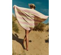 'Ice Cream' Stripe Extra Large Retro Inspired Beach Towels Christy Raspberry One Size