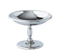 Ice Cream Sundae, Dessert Bowl Made of Stainless Steel, Serving Bowl with Base, Polished Metal Construction, Elegant Base, Durable, Rust-Resistant Design for the Home Bar, Entertaining Camping and