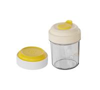 Ice Cream Sundae with Quick Release Two in One Press Mould for Ice Cream Cups, Compact with Quick Freeze System, Reusable Ice Cream Sundae Set, Twist Lock Cube Pattern, for Use in the