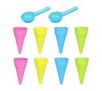 Ice Cream Toys - 10 Pieces Beach Sand Mould | Ice Cream Set | for Summer Classroom Activities, Carnival Party, Birthday, Preschool Age