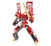 Ice Cream Transformation: Educational Building Blocks Toy, Creative Robot Action Figure, Self-Assemble Building Set | Fun Learning Gift for People