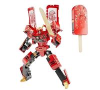 Ice Cream Transforming Toy - 2 in 1 to Robot Action Figure | Diy Transformation Figure for Kids and Adults | Creative Play Toy for Boys Girls, Party Favor, Birthday Gift, Fun Display and Pret
