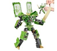 Ice Cream Transforming Toy - Educational Building Blocks, Transforming Robot For Boys And Girls | Fun Indoor And Outdoor Play, Birthday Gift, Role Playing, Party Favor, Holiday Christmas Bedroom Enter