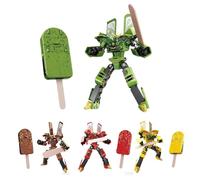 Ice Cream Transforming Toy - Interactive Ice Cream Cone That Changes Shape, Fun Style Playset for Kids Who Love Surprises & Creative Pretend Play (Green)