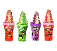 Ice Cream Twist & Dip 27g - Fruit Flavoured Ice Cream Pop with Sherbet Dip (04)
