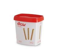 Ice Cream Wafer Tubes 150g Dicar - Crispy Rolled Wafer Biscuits for Filling & Desserts - Pack of 3