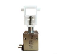 Ice Crush Solenoid Valve AC115V for Electrolux Fridge Plastic Water Inlet Valve White for Ice Dispenser Replacement Solenoid Valve for Faure and for bluesky Fridge Compact Electric Fill Valve AC115V