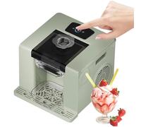 Ice Crusher Electric Automatic Shaved Ice Machine with Removable Tray - Ideal for Food Trucks and Restaurants