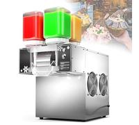 Ice Crusher Machine - Commercial Snow Cone Shaver, 120KG/Day, 750W Power for Home or Business Use