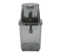 Ice Crusher,Manual Hand Crank Ice Breaker with Stainless Steel Blades and Suction Base,Clear Black Crushers Machine for Platters, Coctails, and Much More