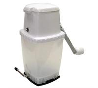 Ice Crusher Manual Rotary Action Portable Table Top Cocktail Vacuum Base
