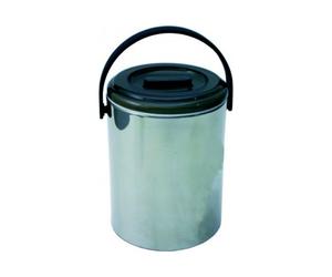 Ice cube container Ice bucket stainless steel 2,2L