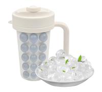 Ice Cube Cup Mould, Press Freezer Cup with Straw | Small Bubble Ice Cube Cup with Stainless Steel Interior - for Outdoor Camping Picnic Parties Family Gatherings