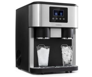 Ice Cube Machine Maker Countertop Crusher Snow Cone Bar Stainless Steel Black