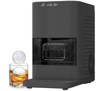 Ice Cube Maker, Clear Ice and Sphere Ice Maker with Automatic Cleaning, 1.2L Water Tank Capacity, Self-Cleaning Feature, Includes Ice Tong for Cocktails