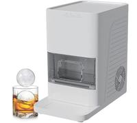 Ice Cube Maker, Clear Ice and Sphere Ice Maker with Automatic Cleaning, 1.2L Water Tank Capacity, Self-Cleaning Feature, Includes Ice Tong for Cocktails
