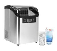 Ice Cube Maker for Home and Office, Quick 10-Minute Ice Production, Self-Cleaning Control Panel, 2.5L Water Tank, LED Display, Perfect for Bars