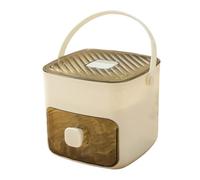 Ice Cube Maker Machine, Ice Trays for Freezer with Lid & Bin, Ice-Cube Tray Making 48 pcs ice Cubes, Easy Press to Release ice, Reusable Ice-Grid for Coffee Cocktails and Juice