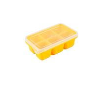 Ice Cube Mold 160 Grid Mini Silicone Ice Tray Ice Cubes Foldable Ice Mold Ice Breaker Ice Grid Tray Small Square Mold Ice Maker Silicone Mold(Yellow,3Pcs)