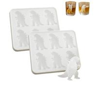 Ice Cube Mold, 3D Dog Silicone Tray, French Bulldog Shape, for Whiskey Cocktail Drinks, Cute Puppy Ice Maker, for Summer Beverages DIY, Kitchen Use (2pcs Style A *2)