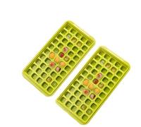 Ice Cube Mold, Large Capacity Ice Storage Box with Lid for Freezing Ice Cubes, Ideal for Household Use
