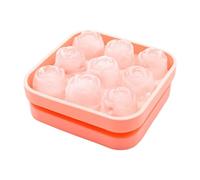 Ice Cube Mold - Reusable Rose Food Tray | Freezer Molds with Constant Retention | For Whiskey, Cocktail, Coffee, Tea, Drinks, Cooking,