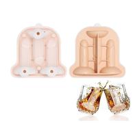 Ice Cube Molds,Novelty Ices Cubes Trays,Adult Prank Fun Shapes Silicone Ice Maker Freezer with Lid for Whiskey Cocktails Juice Drinks Beverage Crafting Accessories Gifts