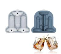 Ice Cube Molds,Novelty Ices Cubes Trays,Adult Prank Fun Shapes Silicone Ice Maker Freezer with Lid for Whiskey Cocktails Juice Drinks Beverage Crafting Accessories Gifts