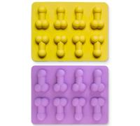 Ice Cube Mould, 2 Pieces Funny Silicone Ice Cubes, Mini Ice Cubes, Novelty Shape Mould Suitable for Party Birthday Whisky Decoration