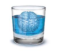 Ice Cube Moulds Trays, 4 Cavities 3D Brain Flexible Silicone Ice Cube Mold Tray Giant Brains Maker for Whiskey, Cocktail, Beverages and More-15 * 3.5cm (Random Color),Kitchen Tools