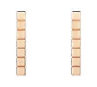 Ice Cube Pure Earrings, Ethical Rose Gold