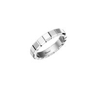 Ice Cube Ring In Ethical 18ct White Gold - Ring Size R