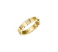 Ice Cube Ring In Ethical 18ct Yellow Gold With Diamond - Ring Size U