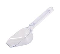 Ice Cube Scoop Commercial Service Scoop Snack Scoop for Food Serving Wedding Clear, 22x7cm