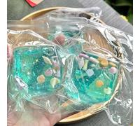 Ice Cube Squishies,Ice Cubes Marine Shells SquishiesToy,Sugar Ball Stress Cube,Soft Slow Rise Squishies Stress Relief Sensory Toy,Squeeze Ball Hand Toys,for Autism,Classroom Prize Toy Party Favor