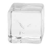 Ice Cube Squishy Mini Square Squeeze Cube, Soft Cube Stress Relief 2.5Cm Small Hand Pal, 7 Color Set Can Choose Pocket Size Stress Reliever For Adults Clear