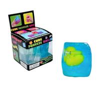 Ice Cube Squishy,Stress Balls Ice Cube Fidget,Colorful Nice Square Shape Anxiety Sensory Squishy Fidget, Soft Stress Relief Cubes Sensory Balls for Adults,Office Gifts