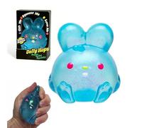 Ice Cube Stress Relief Squishy Fidget Toys,Soft Cube Sensory Fidget Toy for Kids Adults Swirled Colour Pattern Fidgets Novelty Gifts (BE)