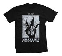 Ice Cube T Shirt Westside Connection Logo Official Mens Black M