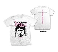 Ice Cube - T-Shirt # Xl Unisex White # Beanie Kanji