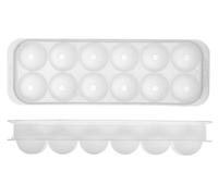 Ice Cube Tray 12 Slots (Balls) Plastic Assorted Colors. Made in Italy