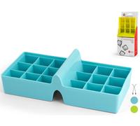 Ice Cube Tray 18 Slots Silicone Assorted Color Home