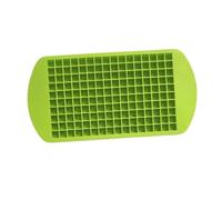 Ice Cube Tray 1pc/2pcs - Large Capacity 160 Grids Silicone Fruit Ice Cube Maker DIY Small Square Mold Kitchen Essential for Home(Green)