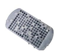 Ice Cube Tray 1pc/2pcs - Large Capacity 160 Grids Silicone Fruit Ice Cube Maker DIY Small Square Mold Kitchen Essential for Home(Transparent white-2p)