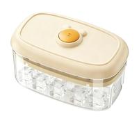 Ice Cube Tray, 28 Compartments, Food-Safe, Leak-Proof Push Closure, Ice Cube Trays & Trays, for Whiskey, Bourbon, Coffee, Drinks, Home, Kitchen, Home, Camping, Summer Party, Picnic